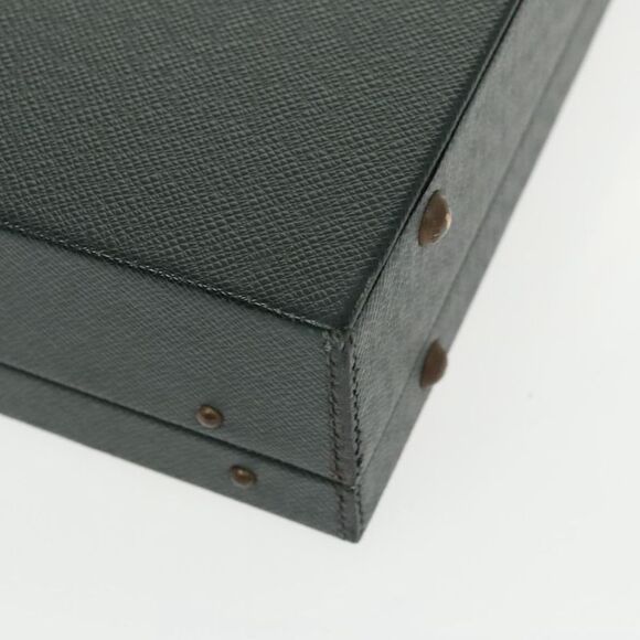 Louis Vuitton Malle Green Leather Travel Bag (Pre-Owned) - Picture 15 of 16